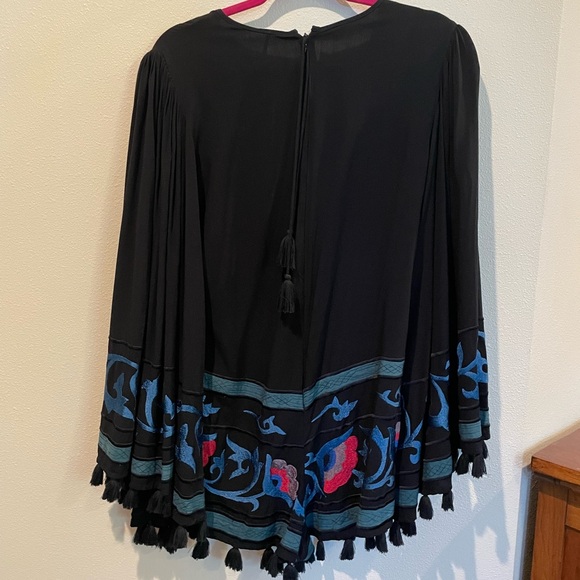 Free people island romper with tassels - Picture 3 of 7